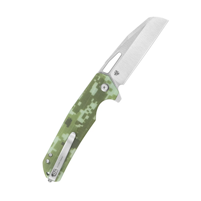 Kubey 10-8 Satin 14C28N ,Camo G10 KU363D - KNIFESTOCK