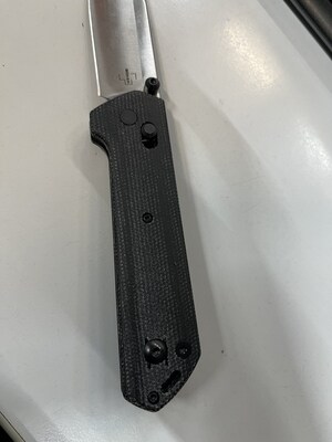 KNFS Böker Plus Kihon Satin, Black Micarta, 14C28N, KNFS Exclusive, Limited Edition 200pcs - KNIFESTOCK
