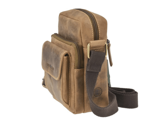 GreenBurry Leather shoulder bag Travel &quot;Vintage&quot; - VE5 1542-25 - KNIFESTOCK