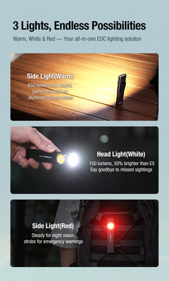 Klarus Flashlight E5 PLUS GREEN - KNIFESTOCK