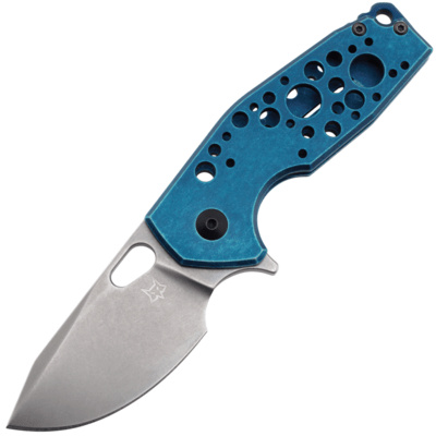 Fox Suru Blu Aluminium N690Co Stonewashed – Limited Edition - KNIFESTOCK