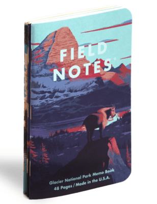 Field Notes National Parks F: Glacier, Hawai&#039;I Volcanoes, Everglades (Graph paper) FNC-43f - KNIFESTOCK