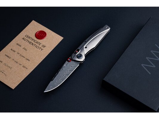 ANV Couteaux A100 FF EL CORE - A LOCK, TI - KNIFESTOCK
