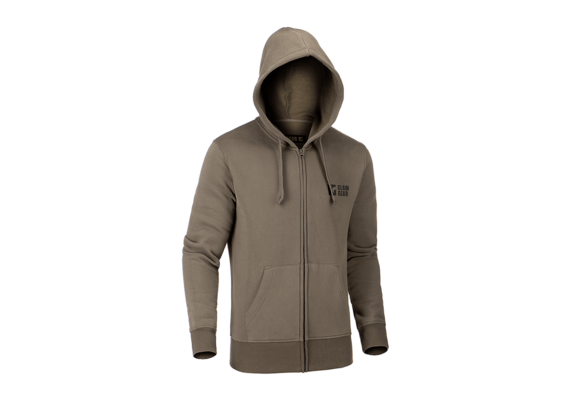CLAWGEAR CG Logo Zip Hoodie RAL7013 M TMH34267 - KNIFESTOCK
