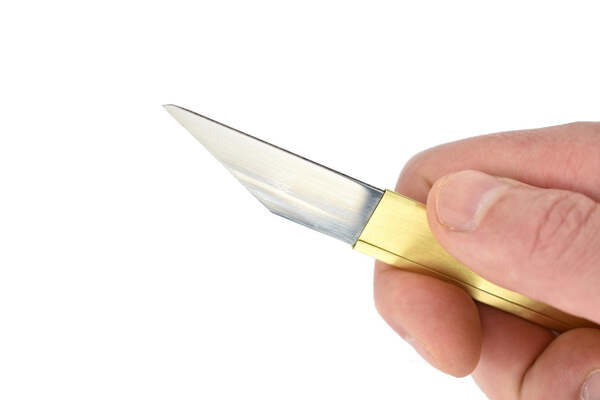 Higonokami KIRI Japanese Knife, Right-handed 50 mm KIRI-D - KNIFESTOCK