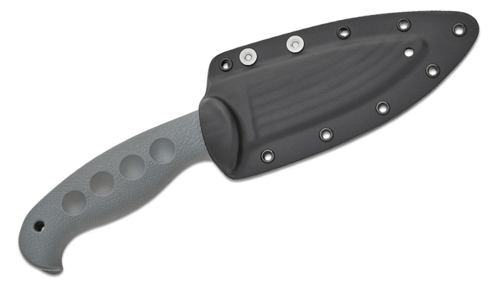 Spyderco SP TEMPERANCE GRAY FRN CPM CRUWEAR PLAINEDGE - KNIFESTOCK