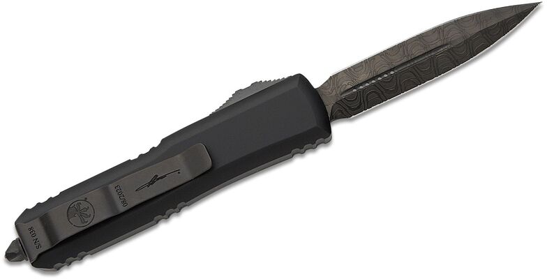 Microtech Utx-85 Dlc Dam W/ Dlc Hw Shadow 232-16DLCTSH - KNIFESTOCK