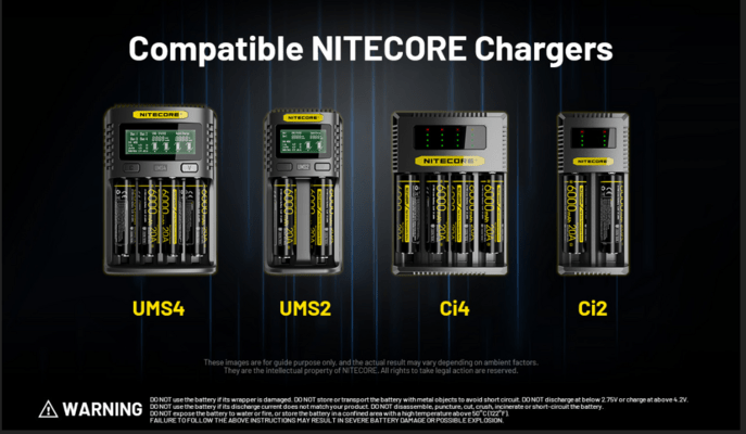 Nitecore battery NL2160HPi - KNIFESTOCK