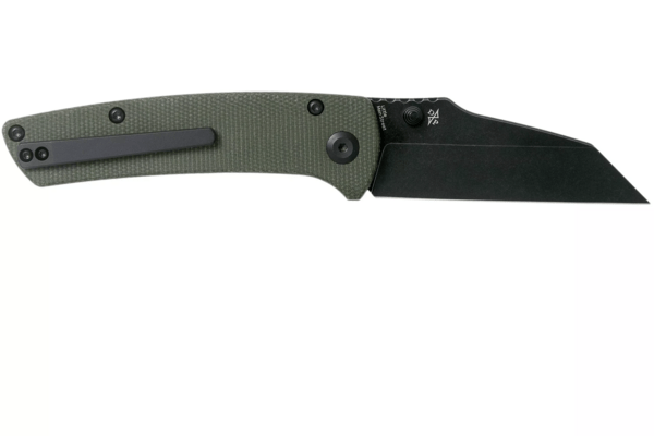 Kansept Main Street 154CM Blade  Green Micarta T1015A2 - KNIFESTOCK