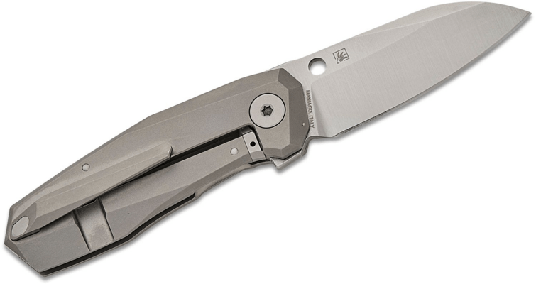 Spyderco TECHNO 3 TITANIUM CTS-XHP PLN - KNIFESTOCK