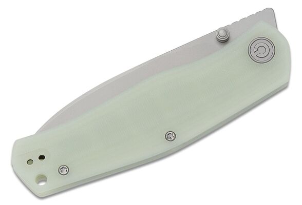 CIVIVI Natural G10 Handle Silver Bead Blasted 14C28N Blade Nested Liner Lock C22007-5 - KNIFESTOCK