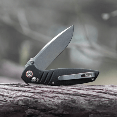 Vosteed Corsair Nitro-V Stonewash Black Micarta CS29NWMK - KNIFESTOCK
