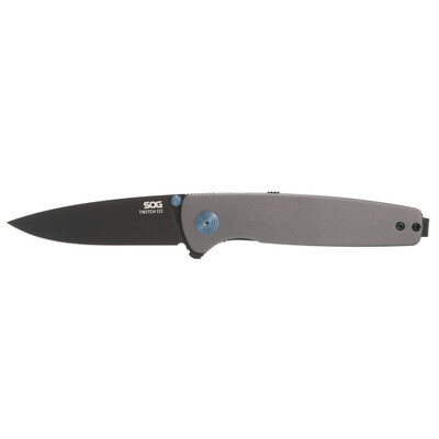 SOG TWITCH III / GUNMETAL GRAY + BLUE + BLACK /  BLISTER PACK SOG-11-15-03-43 - KNIFESTOCK