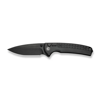 CIVIVI Black Aluminum Handle With Black FRN Integral SpacerBlack Stonewashed Ni - KNIFESTOCK