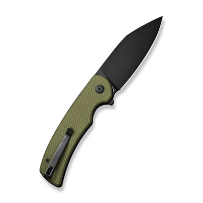 Sencut Omniform OD Green Coarse G10 Handle Black 9Cr18MoV BladeLiner Lock S23064-1 - KNIFESTOCK