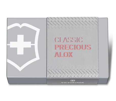 VICTORINOX Classic SD Precious Alox, Gentle Rose 0.6221.405G - KNIFESTOCK