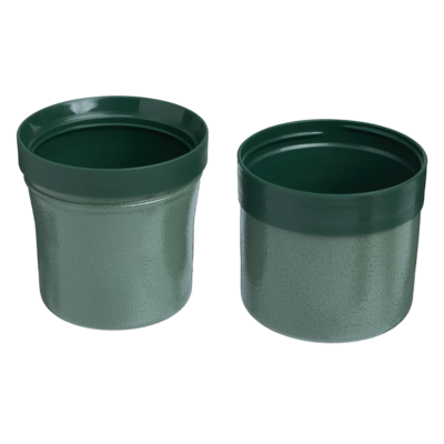 Stanley  Set 2 kalíšků The Legendary Classic Buddy Cup 6oz Hammertone Green 10-1 - KNIFESTOCK