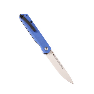 Kansept Prickle 154CM Drop Point Blade Black Anodized Stainless Steel + Blue G10 T1012A4 - KNIFESTOCK
