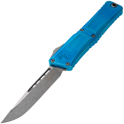 Microtech COMBAT TROODON GEN III S/E APOCALYPTIC STANDARD MARBLED BLUE 1143-10MBL - KNIFESTOCK