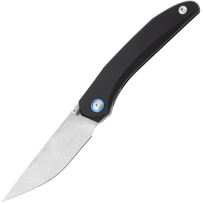 MKM DETONARIO – M390 SW lama - MANICO E CLIP IN ALLUMINIO ANODIZZATO NERO, LINER LOCK IN ACCIAIO INO - KNIFESTOCK
