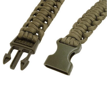 Mil-Tec PARACORD ÓRASZÍJ olíva M 15774101-903 - KNIFESTOCK