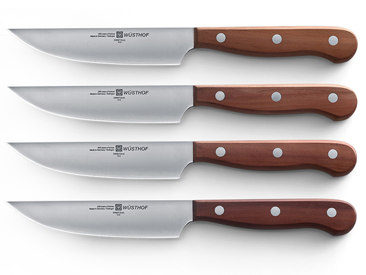 Set WUSTHOF 4 pezzi, coltello da bistecca - KNIFESTOCK