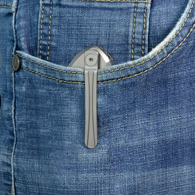 KB Mantra Bead Blasting M390 Sandblasting Ti KB459A - KNIFESTOCK