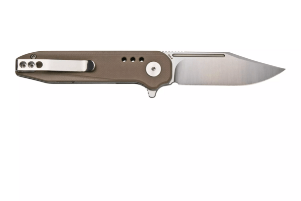 Bestech SYNTAX 154CM, Stone wash+satin, Beige G10 BG41B - KNIFESTOCK