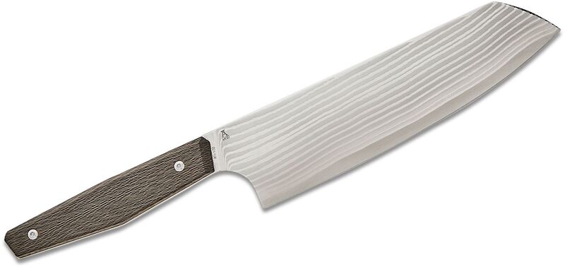 MKM Santoku Raindrop gold FAT CARBON CF MK PRSA-CFRG - KNIFESTOCK