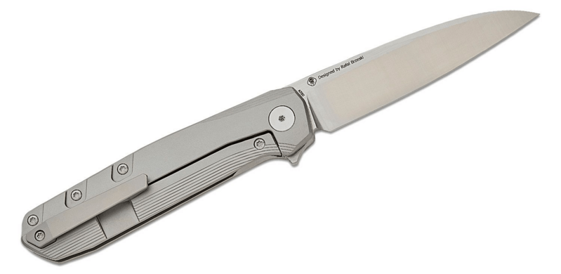 Bestech Brrknives M390 White Bead Blast BT2408A - KNIFESTOCK