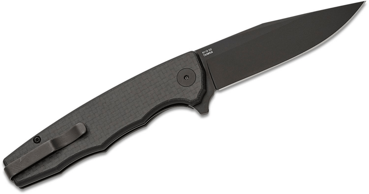 Ocaso Strategy Carbon Fiber/G-10 + Black PVD 29BCB - KNIFESTOCK