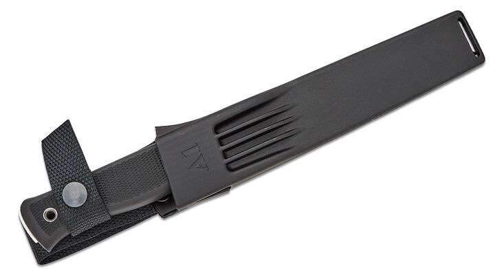 Fallkniven Coltello da Sopravvivenza A1Z Satinato Lam. Lama VG10W, Manici in Kraton, Fodero in Zytel - KNIFESTOCK