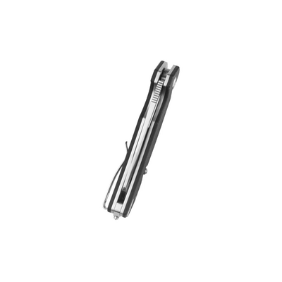 Kubey 10-8 Satin 14C28N ,Black G10 KU363A - KNIFESTOCK