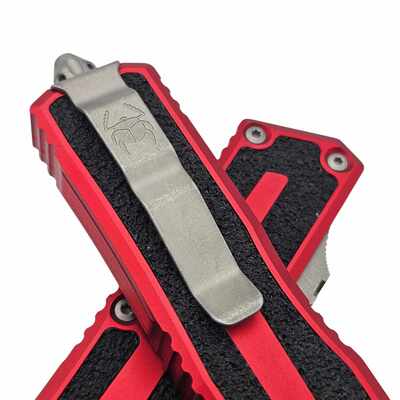 Microtech Scarab® II S/E Gen III Apocalyptic® Partial Serrated RED 1278-11APRD - KNIFESTOCK