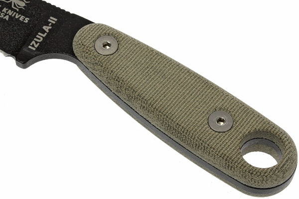 ESEE Knives Izula II noir, IZULA-II-B-CS - KNIFESTOCK