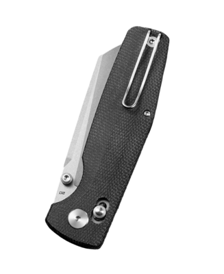 Bestech SLASHER D2 Stone wash Micarta Black Bar Lock BG56A-1 - KNIFESTOCK