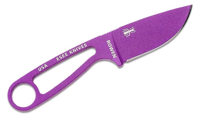 ESEE Purple Izula w/ Clear/White Sheath IZULA-PURP - KNIFESTOCK