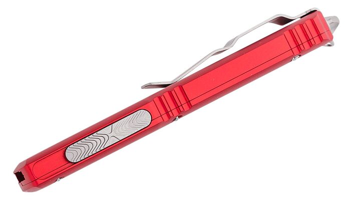 Microtech Ultratech S/E Satin Partial Serration Red 121-5RD - KNIFESTOCK