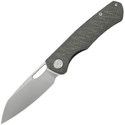 KB Socius Silver Sandblast S90V Sandblast Ti  FRAG Pattern KB300B - KNIFESTOCK