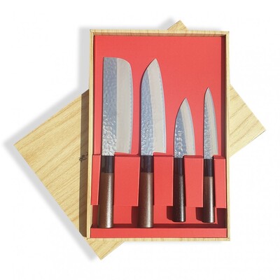 DELLINGER TSUCHIME II ENSEMBLE DE HACHES PO-9901001SRH - KNIFESTOCK