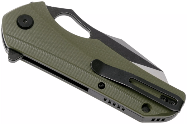 Bestech OPERATOR D2, Satin+Black, Green G10 BG36C - KNIFESTOCK