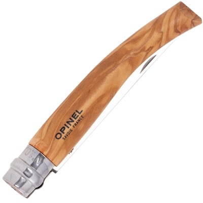 Opinel VRI N°10 Inox Slim Olive 000645 - KNIFESTOCK