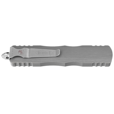 Microtech DIRAC DELTA D/E STONEWASH STANDARD NATURAL CLEAR 227-11NC - KNIFESTOCK