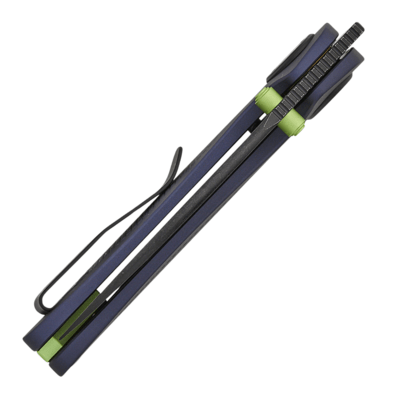 Vosteed Shilin Cutter Elmax Black Stonewash Purple Aluminium A2806 - KNIFESTOCK