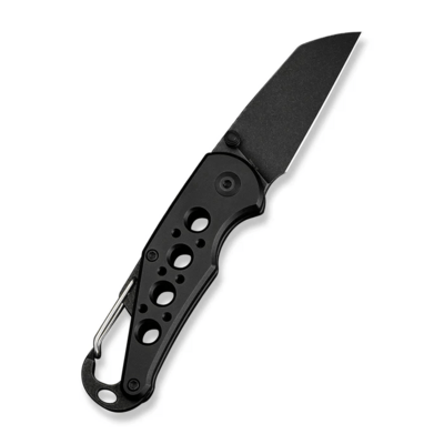 CIVIVI Black Aluminum HandleWith S/S Carabiner And Bottle OpenerBlack Stonewas - KNIFESTOCK