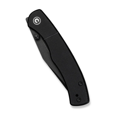 Civivi Clingman Black G10 HandleBlack Stonewashed Nitro-V BladeLiner Lock - KNIFESTOCK