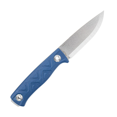 SRM Micarta, 14C28N, Azul + Funda Kydex 702T-ME - KNIFESTOCK