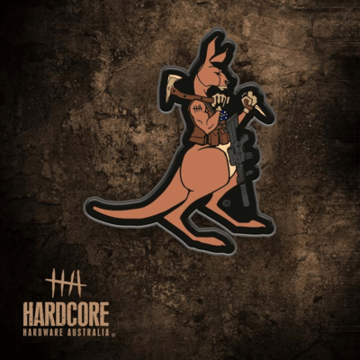 Hardcore Hardware HHA PVC Patch - 2015 HHA Big Red Patch 2015 Big Red Patch - KNIFESTOCK