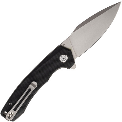 KUBEY Calyce Couteau Pliant à Lame Liner Lock Flipper Manche G10 Noir KU901E - KNIFESTOCK