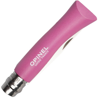Opinel N7 inox gyermek rózsaszín 001699ks - KNIFESTOCK